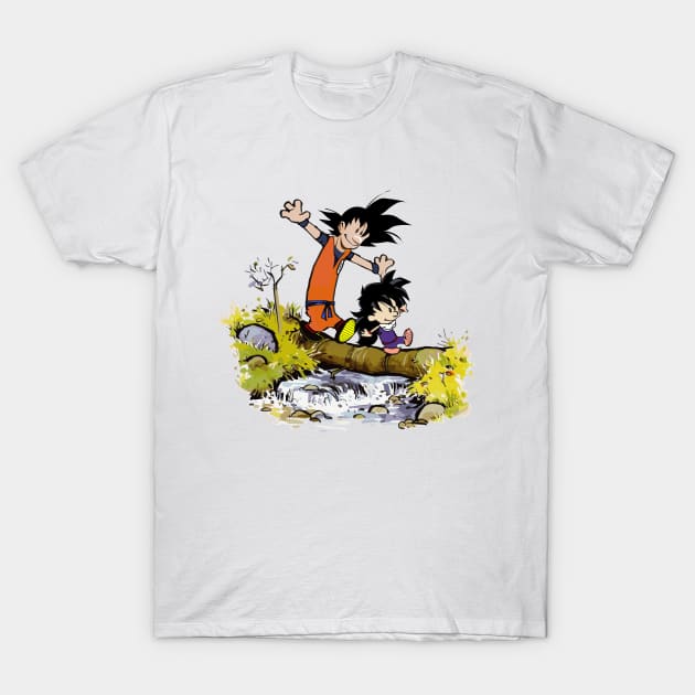 Dragon & Ball T-Shirt by mikehalliday14